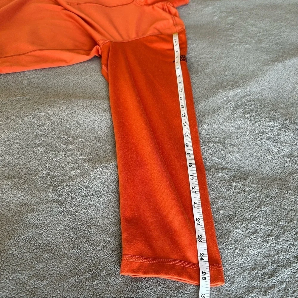 The North Face Burnt Orange Half-Zip Outdoor, Hunting, Leightweight Sweater
